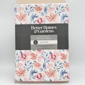 Better Homes & Gardens Precut Fabric 4 Yards Multi New Watercolor Floral Cotton